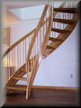 7' 0" HT Ash with alternating baluster spacing